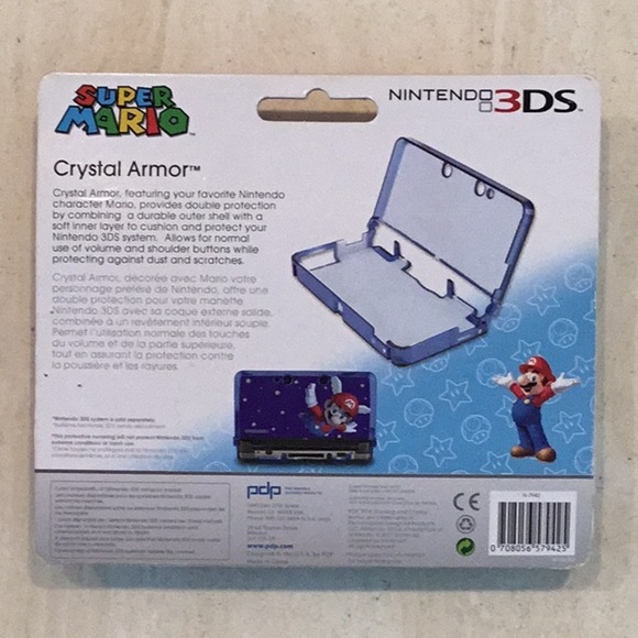 Mario 3DS Case 2011 Holder For Nintendo 3DS Console Handheld Super Mario Vintage - Picture 3 of 11